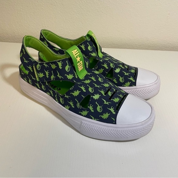 Converse Chuck Taylor All Star Superplay Dinosaur Sandal Shoes - Picture 1 of 8